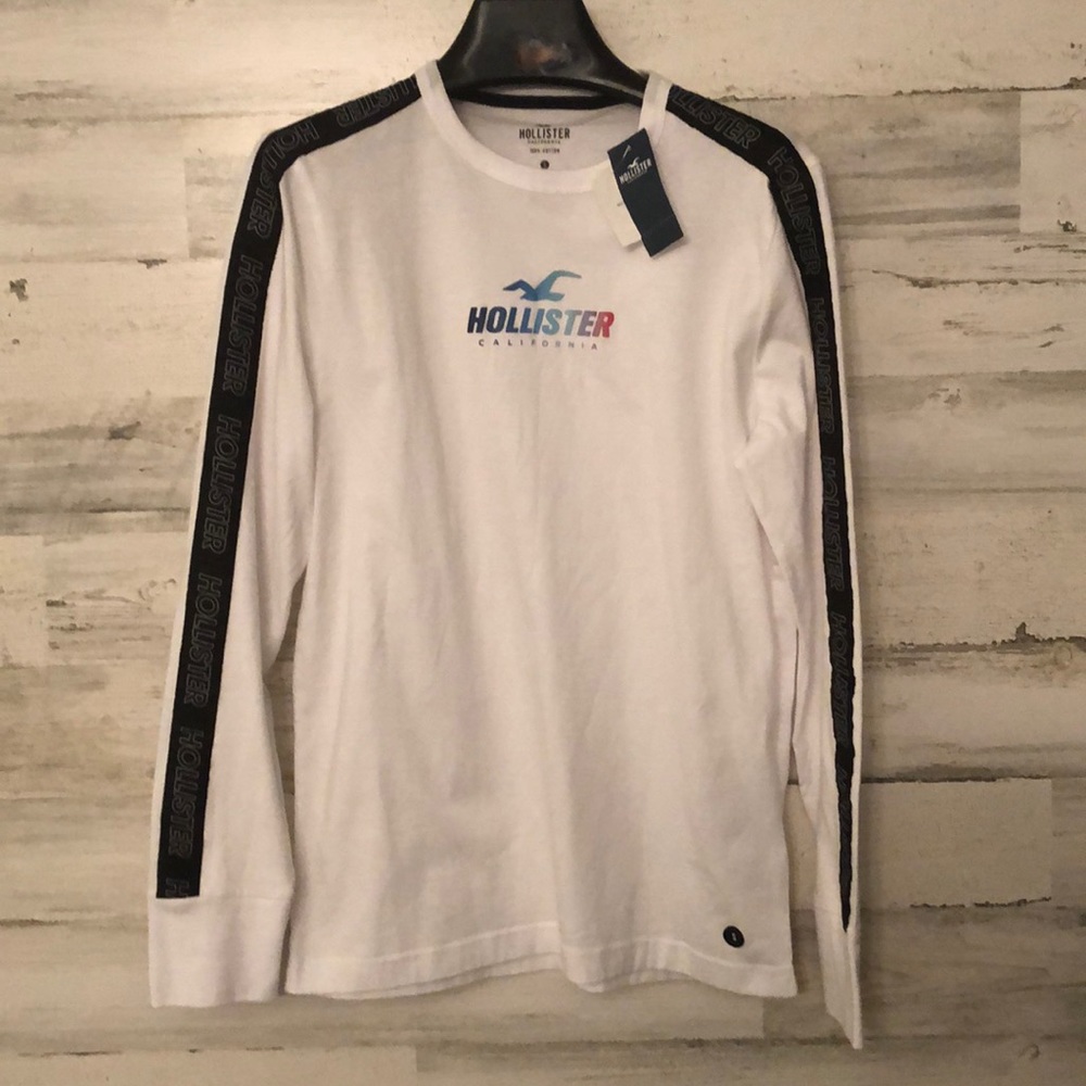 Hollister long sleeve logo shirt